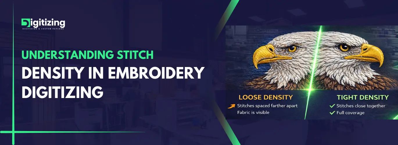 Understanding Stitch Density in Embroidery Digitizing