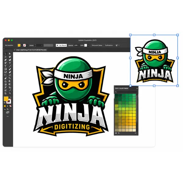 Professional vector art conversion services