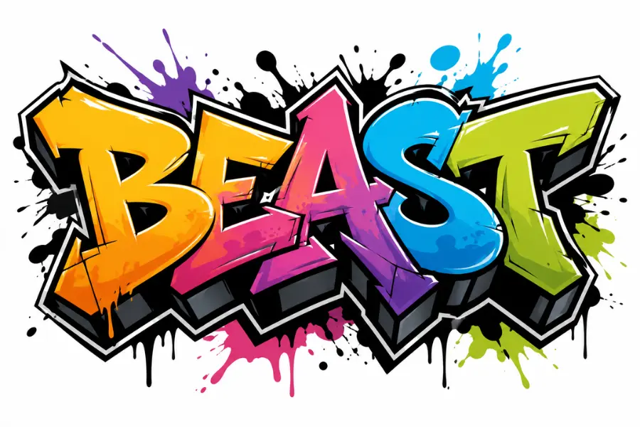 Graffiti vector art