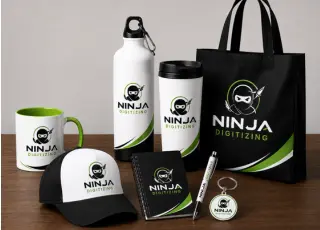 Vector art used for promotional products and branded gifts